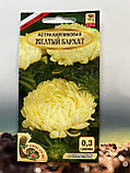 Астра карликовая Желтый бархат, семена цветов, СДВ, фото 2