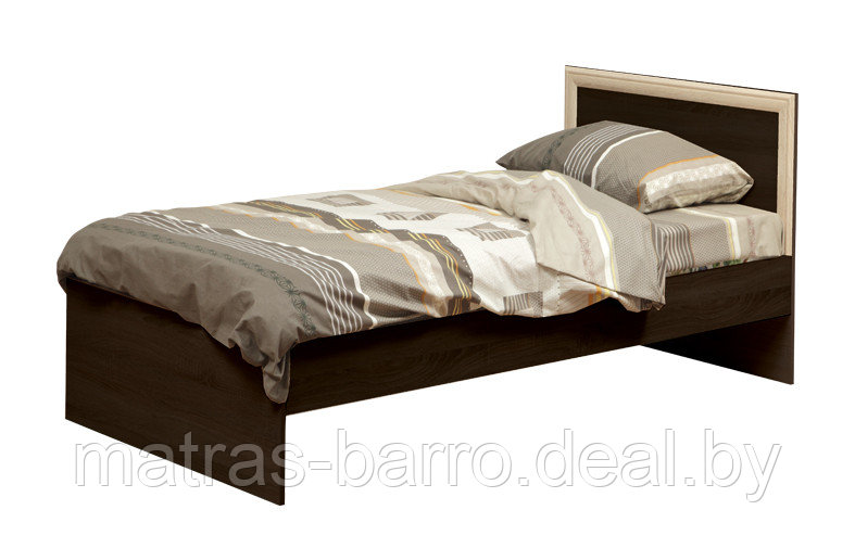 Односпальная кровать Фриз 21.55 венге - фото 1 - id-p52272654