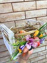 Ящик "В гнезде" для продуктов пасхального стола, фото 2
