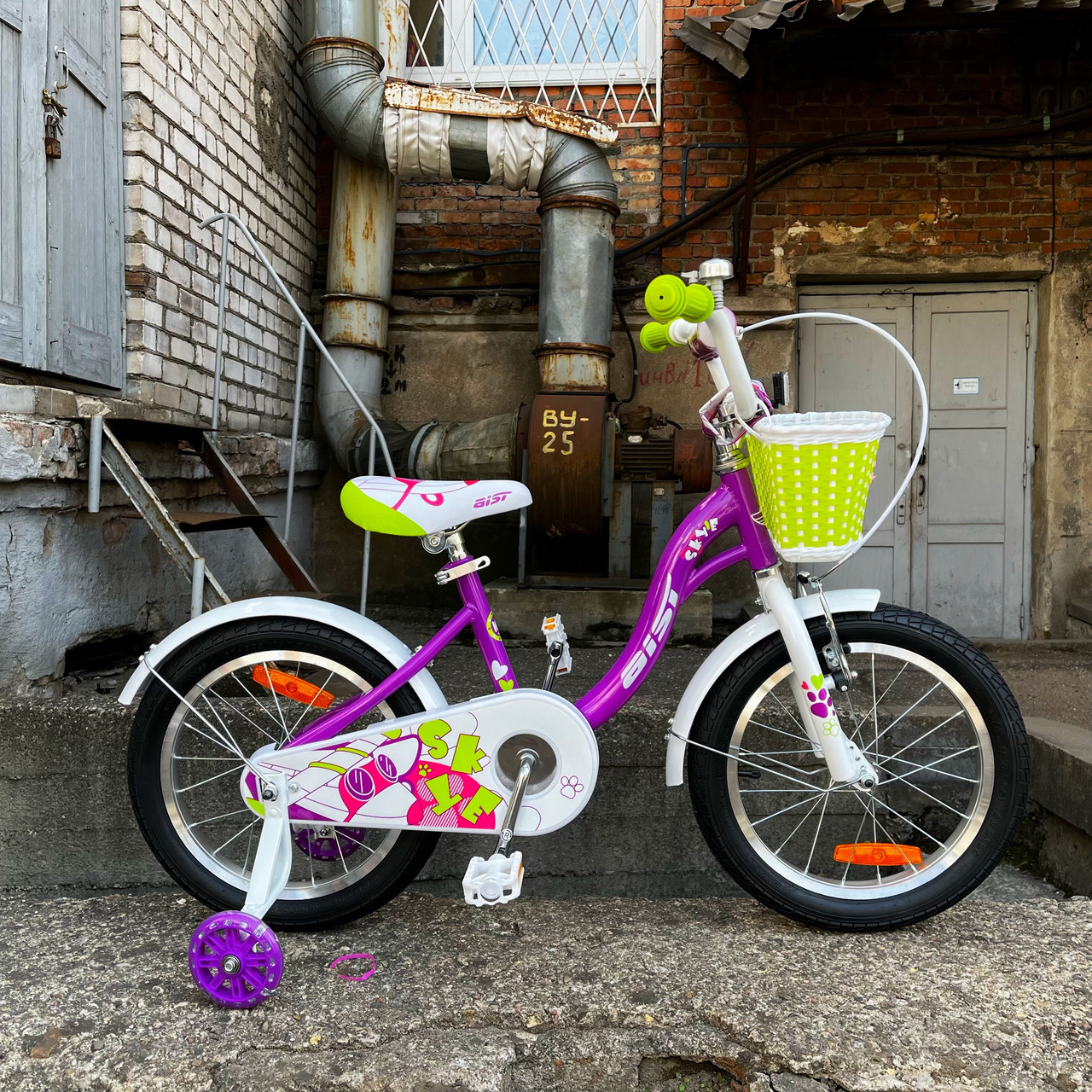 Велосипед детский Детский велосипед AIST Skye 16 фиолетовый