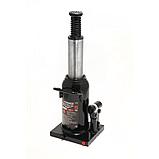 Домкрат бутылочный Forsage F-T91504 (15т, с клапаном, высота подхвата-205мм, высота подъема-390мм), фото 2