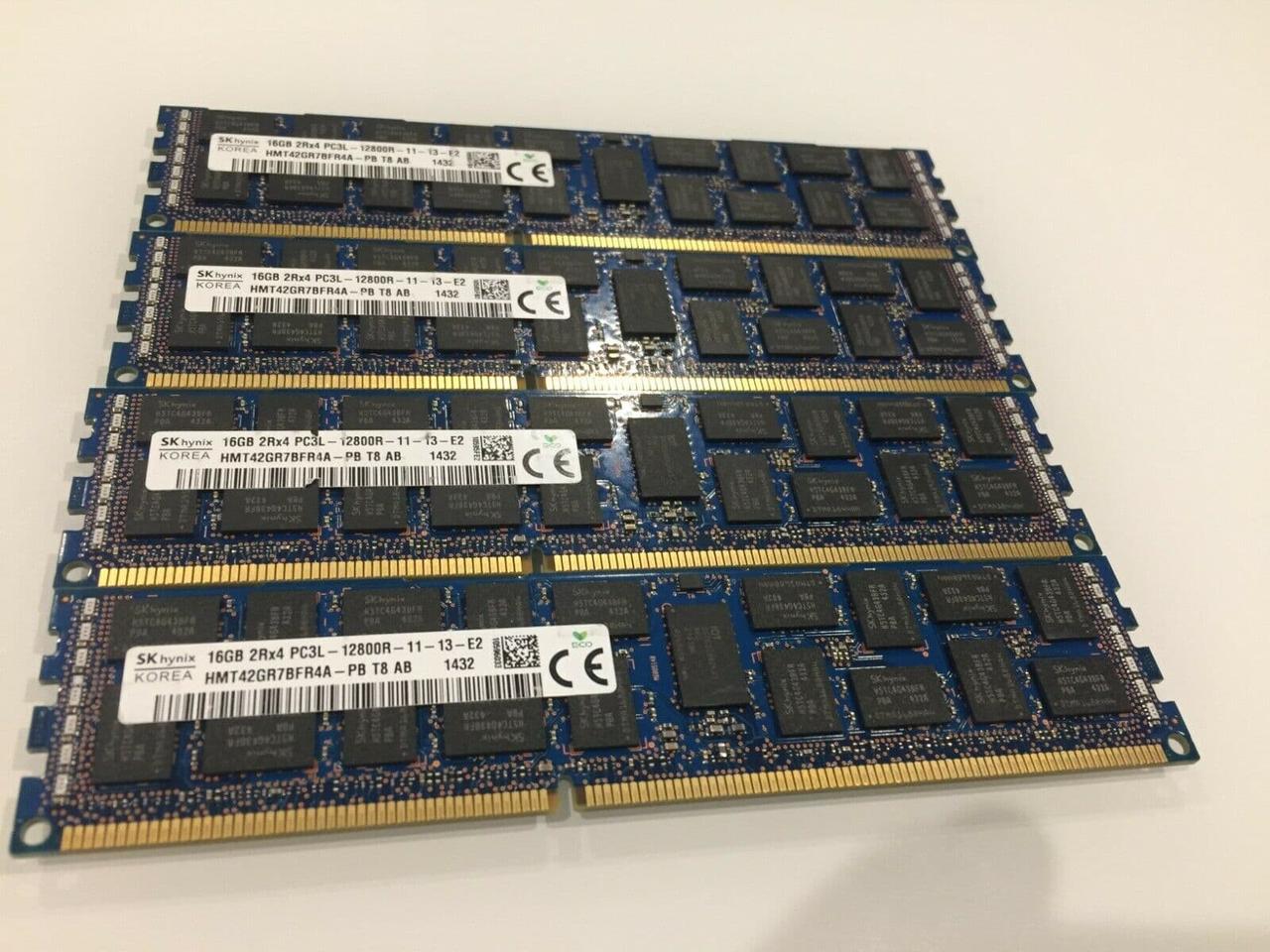 HMT42GR7AFR4A-PB Оперативная память Hynix 16GB DDR3 1600MHz PC3L-12800R - фото 1 - id-p99243837