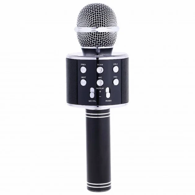 Беспроводной караоке-микрофон WSTER WS-858 (оригинал) Черный