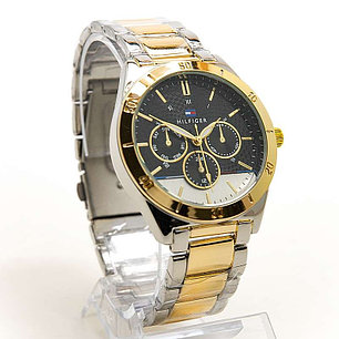 Часы наручные TOMMY HILFIGER 1179G (хром+ золото + черн. с бел.), фото 2