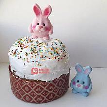 Пасхальные украшения на кулич от "Молд Мании"