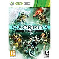 Игра Sacred 3 Xbox 360, 1 диск