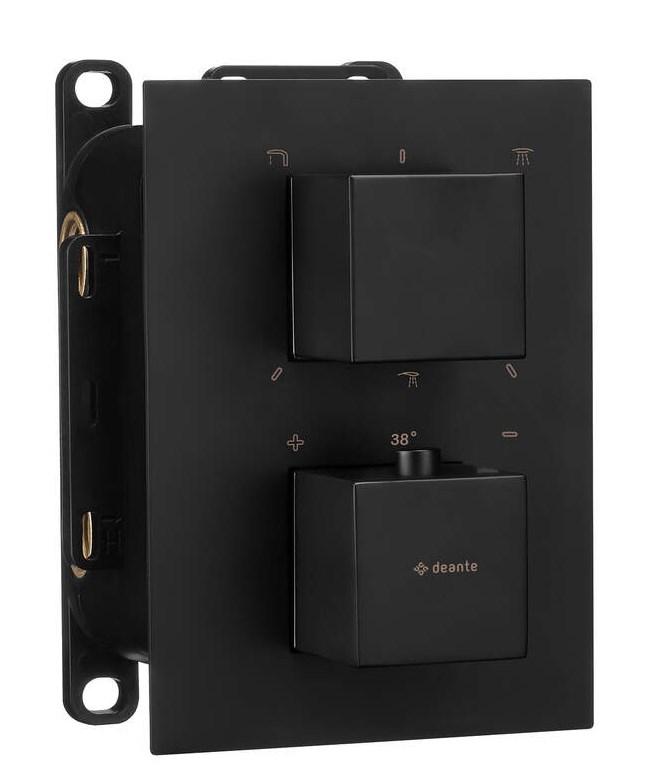 Deante Box BXYZNEAT система скрытого монтажа, цвет черный, термостат - фото 6 - id-p178268080