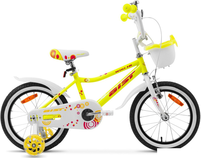 Детский велосипед AIST Wiki 20 2021 (желтый)