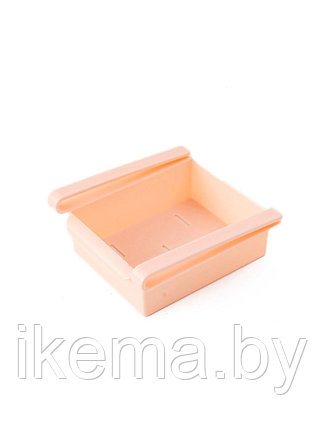 Органайзер подвесной для холодильника (QH-05) 15,5х16,5х7 см. Розовый, фото 2