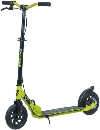 Самокат Novatrack Polis 200 Disc 200DB.POLIS.GN20 (черный/зеленый), фото 2