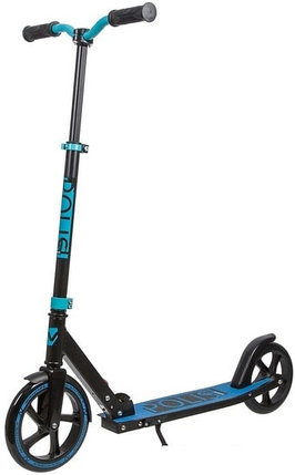 Самокат Novatrack Polis 230 Pro 230.POLIS.BL20 (черный/бирюзовый), фото 2
