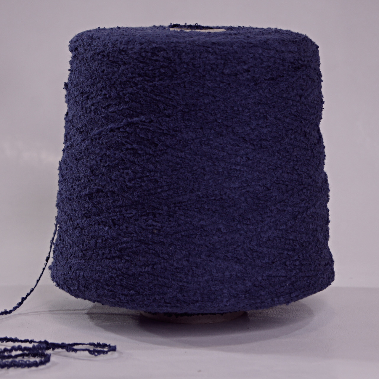 Пряжа: хлопок/ПА, Art: Marte, сток Италия, сине-фиолетовый, 220м/100 гр.