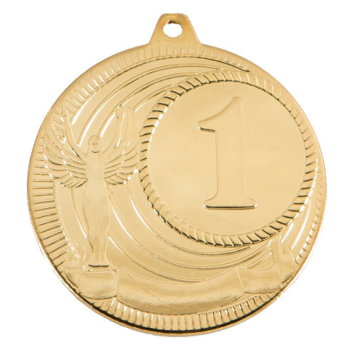 Медаль 1-е место ,  4.5 см , без ленты , арт.452