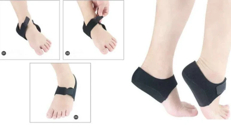 Силиконовые гелевые подпяточники от фасциита, пяточных шпор Silicone Heel - фото 4 - id-p178271694