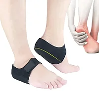 Силиконовые гелевые подпяточники от фасциита, пяточных шпор Silicone Heel