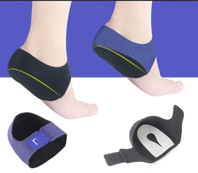 Силиконовые гелевые подпяточники от фасциита, пяточных шпор Silicone Heel - фото 3 - id-p178271694