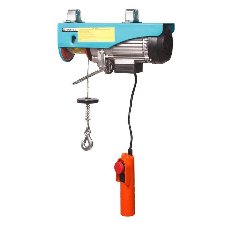 Таль подвесная Forsage F-TRH1005 (220V, 1000W, высота подъема: 250кг - 12м, 500кг - 6м)