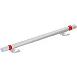 Колесоотбойники металлические КМ-2000/76х3 прямой на ножках (На опорах К-220.76), фото 4