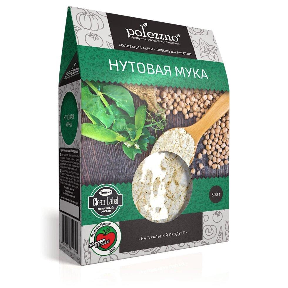 Нутовая мука Полеззно 500 г