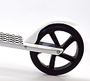 Подростковый детский двухколесный самокат Scooter алюминиевый складной 200 мм до 80 кг, фото 7