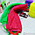 Мочалка широкая для тела Новогодняя ночь Гарант Чистоты (полипропилен, вязка короткими петлями), фото 7