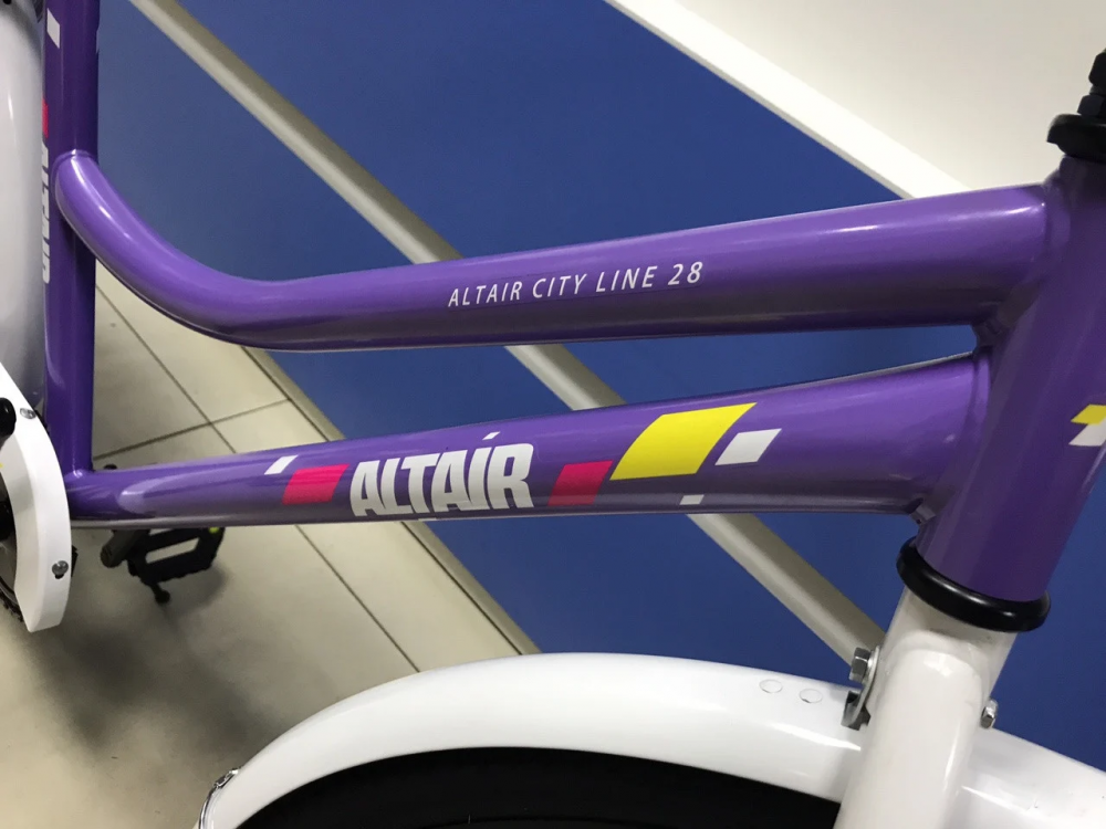 Велосипед ALTAIR City 28 low - Фиолетовый - фото 10 - id-p178283252