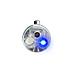 ЧИНГИСХАН Фонарик-брелок на карабине 1 LED + УФ + лазер, 3xLR44, алюминий, 6,6х1,2 см, фото 5