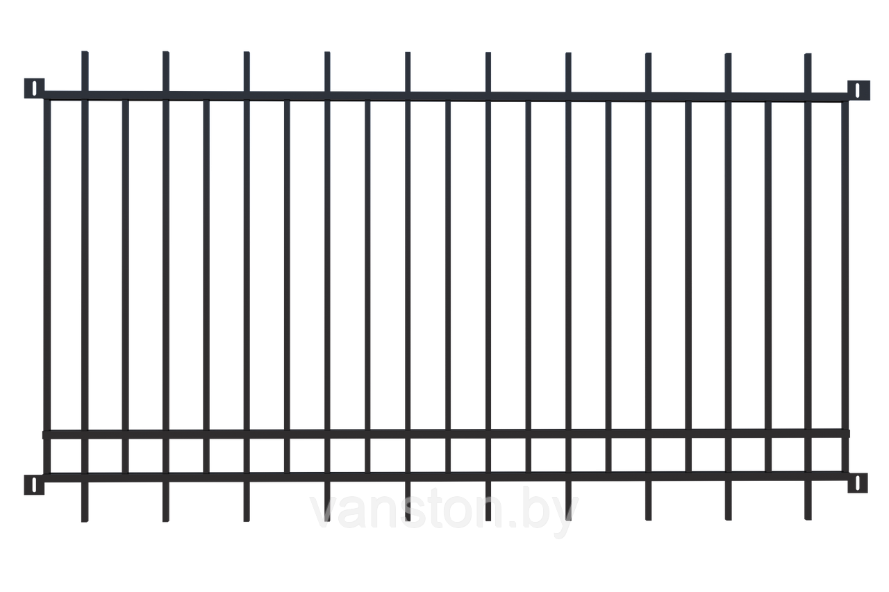 Забор металлический ЗМ-5