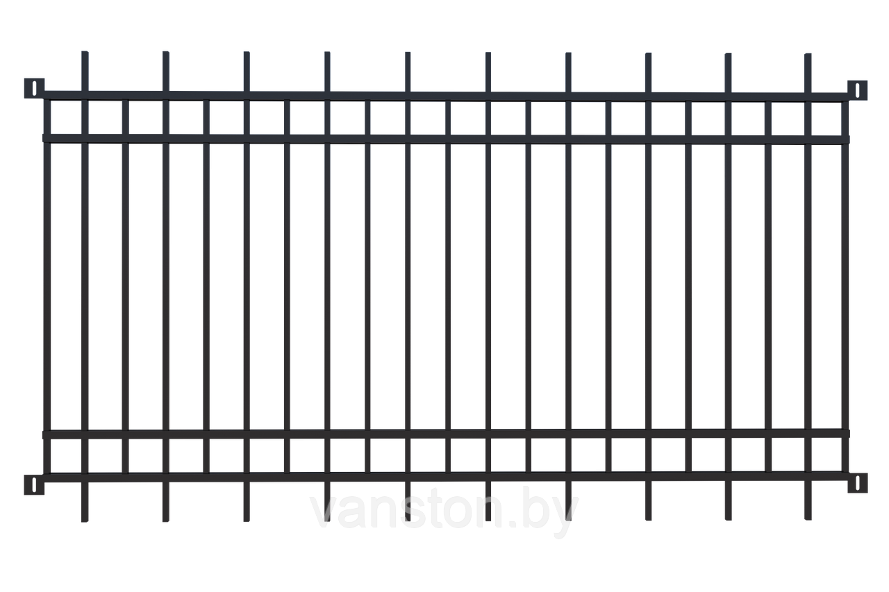 Забор металлический ЗМ-6