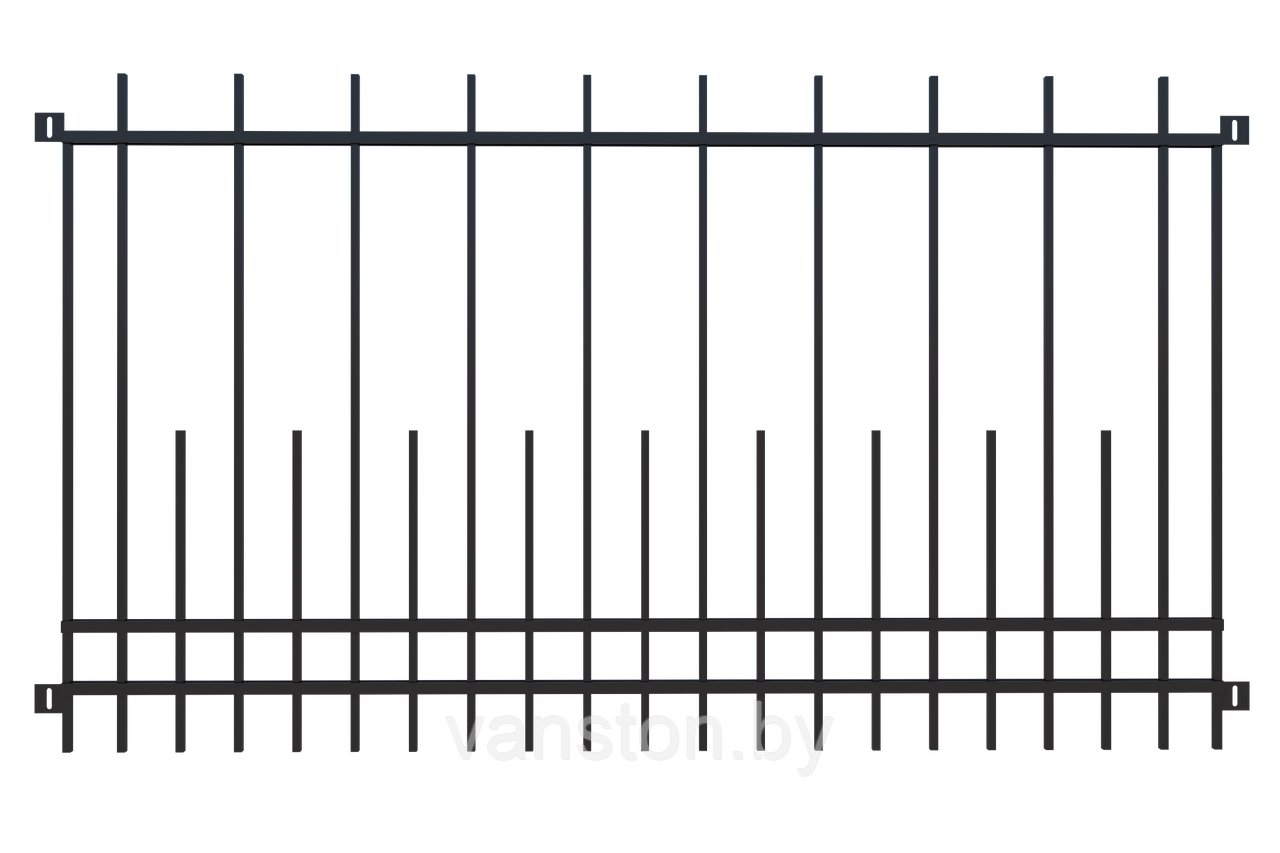 Забор металлический ЗМ-10