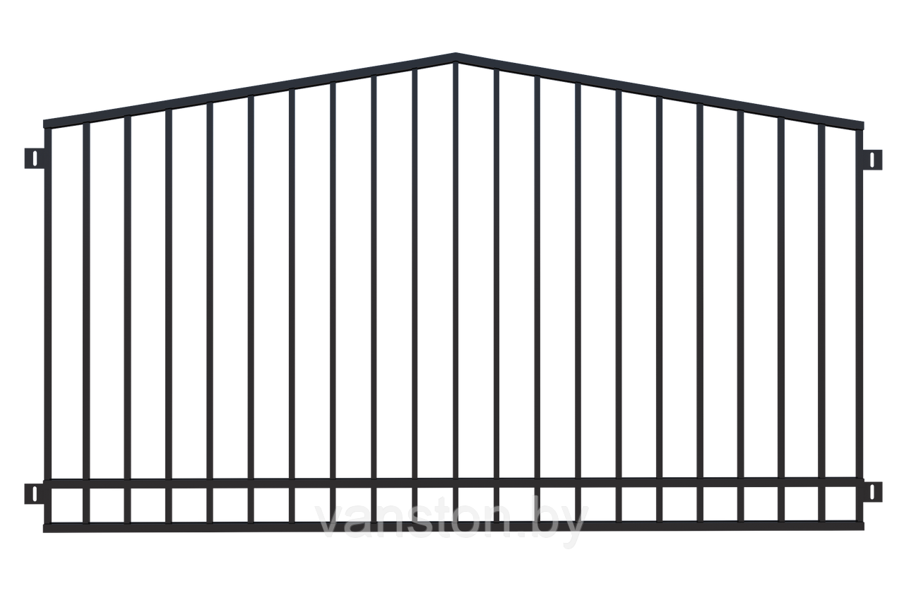 Забор металлический ЗМ-19