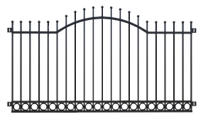 Забор металлический "Кольцо", тип 25