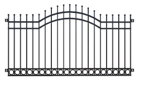 Забор металлический "Кольцо", тип 26
