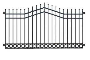 Забор металлический "Кольцо", тип 29