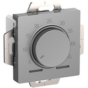 ATN000335 Atlasdesign ТЕРМОСТАТ электрон. теплого пола с датчиком, 10A, механизм, алюминий