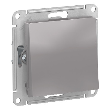 ATN000361 Atlasdesign 1-клавишный переключатель, сх.6, 10АХ, механизм, алюминий