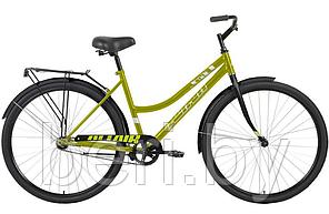 Городской велосипед ALTAIR CITY 28 low 28'', 19 рама, зеленый