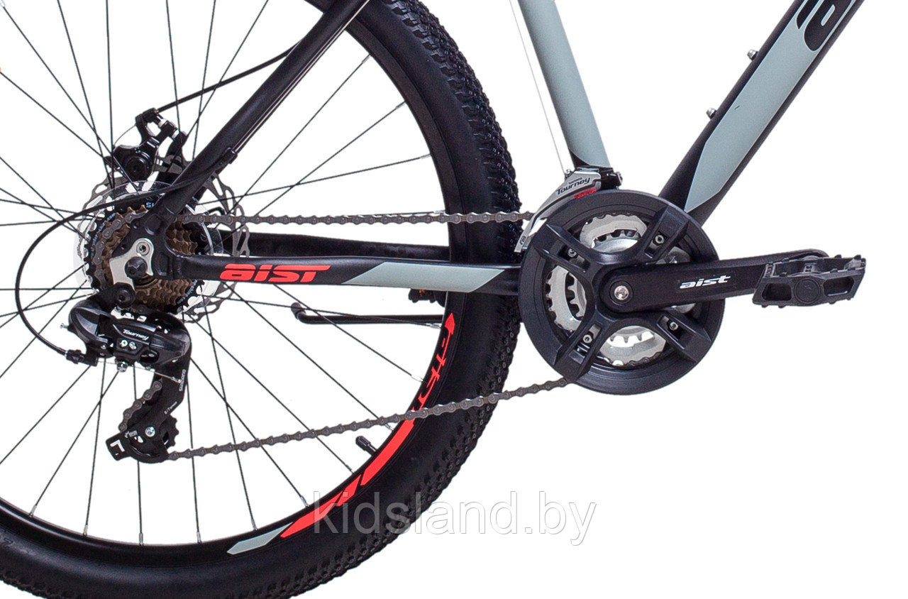 Велосипед AIST Rocky 1.0 Disc 26" (черно-красный) - фото 5 - id-p178304339