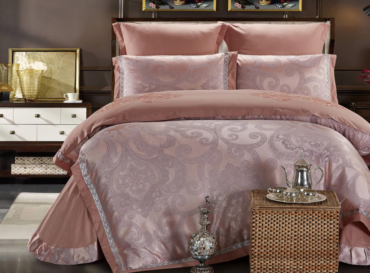 Комплект постельного белья Cristelle Venice Жаккард Евро 1093 TJ113-40