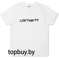 Футболка с логотипом CARHARTT, белая.