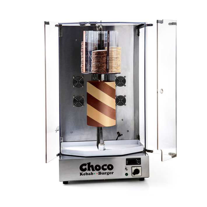 Комплект оборудования для приготовления шоколадных бургеров и кебаба Techfood Choco