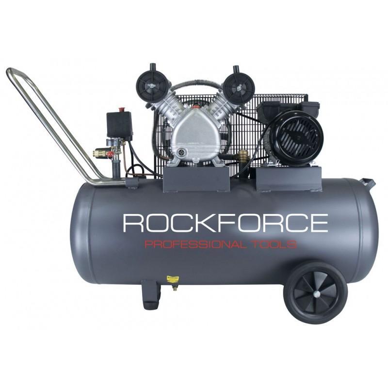 Компрессор 2-х поршневой масляный с ременным приводом Rock FORCE RF-265-100V - фото 1 - id-p178317047
