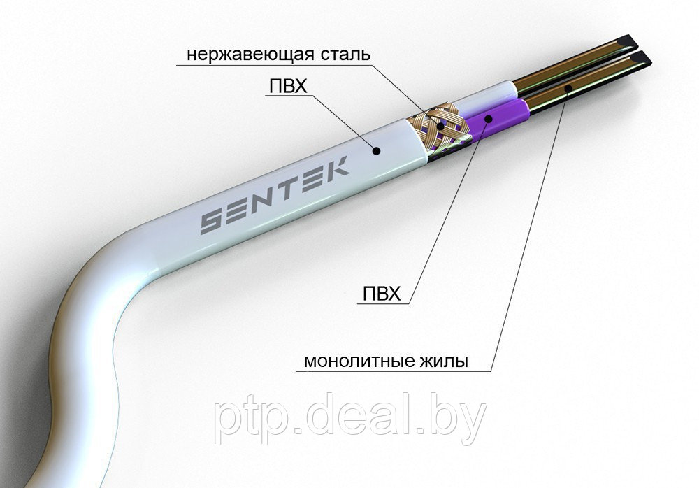 ПТВЭВ (Провод термоэлектродный экранированный с поливинилхлоридной изоляцией в поливинилхлоридной оболочке) - фото 2 - id-p178317431