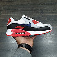 Кроссовки Nike Air Max 90 White Red Black, фото 2
