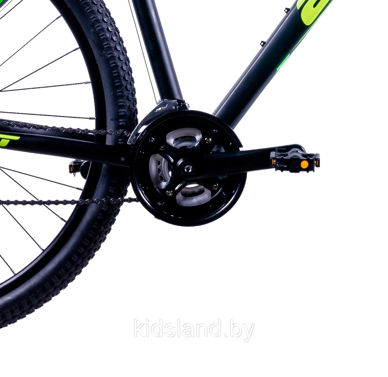 Велосипед Aist Rocky Disc 29 2.0" (черно-желтый) - фото 5 - id-p119124103