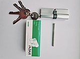 Цилиндр с ключами для замка, AJAX 100-60 ключ-ключ, цилиндровый механизм 60 для замка, фото 2