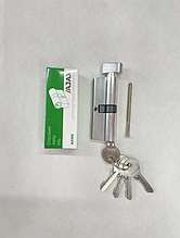 Цилиндр с ключами для замка, AJAX 100-60 ключ-барашек, цилиндровый механизм 60 для замка и калитки