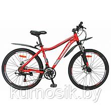 Велосипед Nameless S6400DW 26" красно-серый 2022