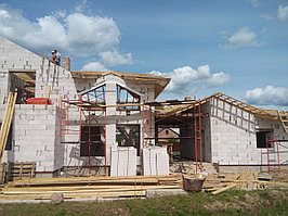 Строительство домов из газосиликатных блоков под ключ в Минске