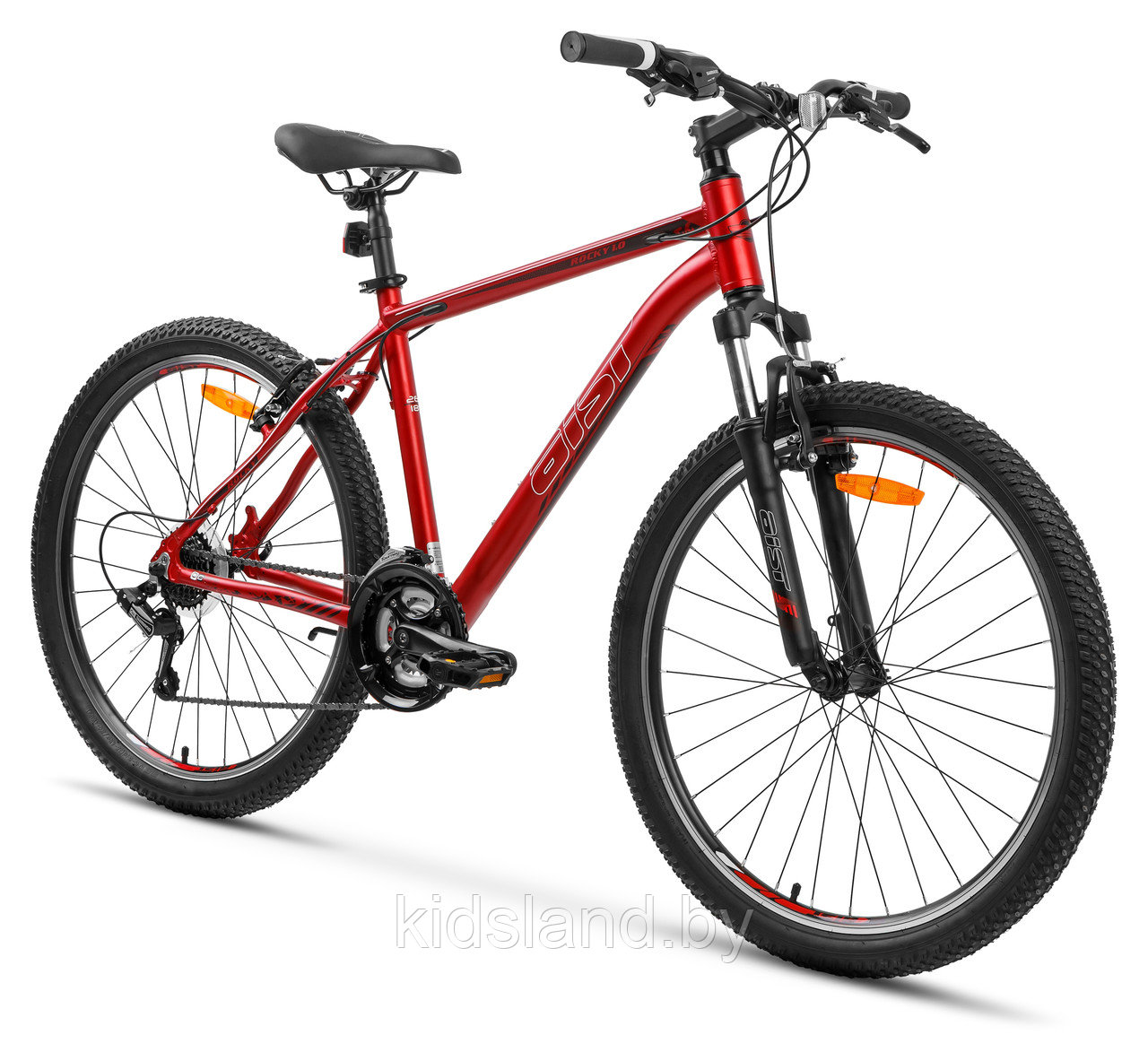 Велосипед Aist Rocky 26 1.0" (черно-желтый) - фото 2 - id-p119123923